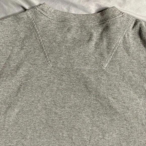 Timberland Men's Long Sleeve Gray Tee - Picture 8 of 11